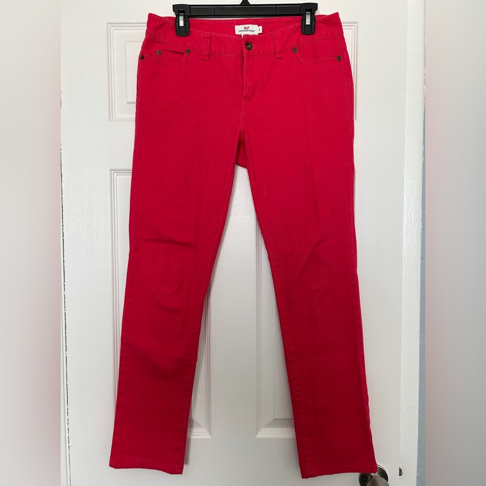 Vineyard Vines Hot pink jeans